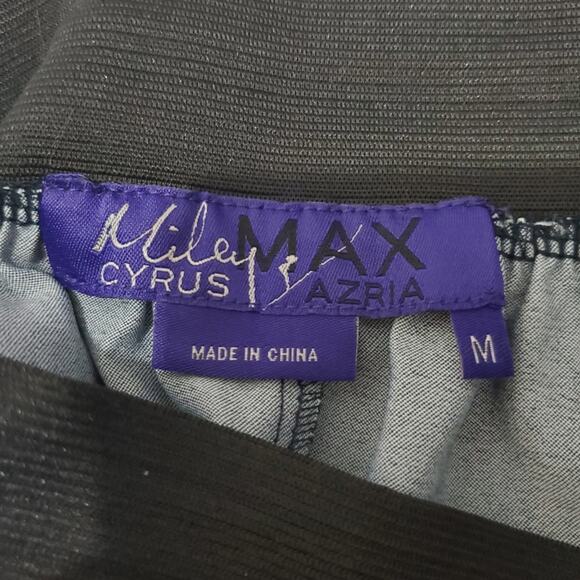 Miley Cyrus/Max Azria | Elastic Waist Mini Skirt - Picture 4 of 5